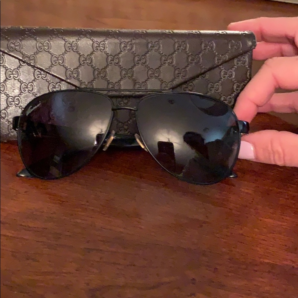 Gucci aviator sunglasses